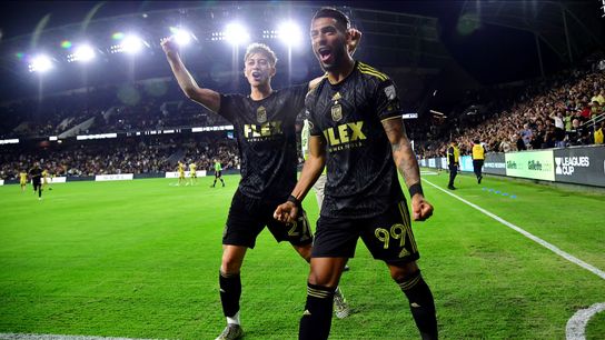 At the Whistle: LAFC 4, RSL 0 (LAFC). Photo by USA Today Sports Images